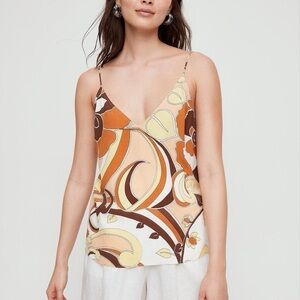 𝅺wilfred | Boscono Camisole Retro Print XS